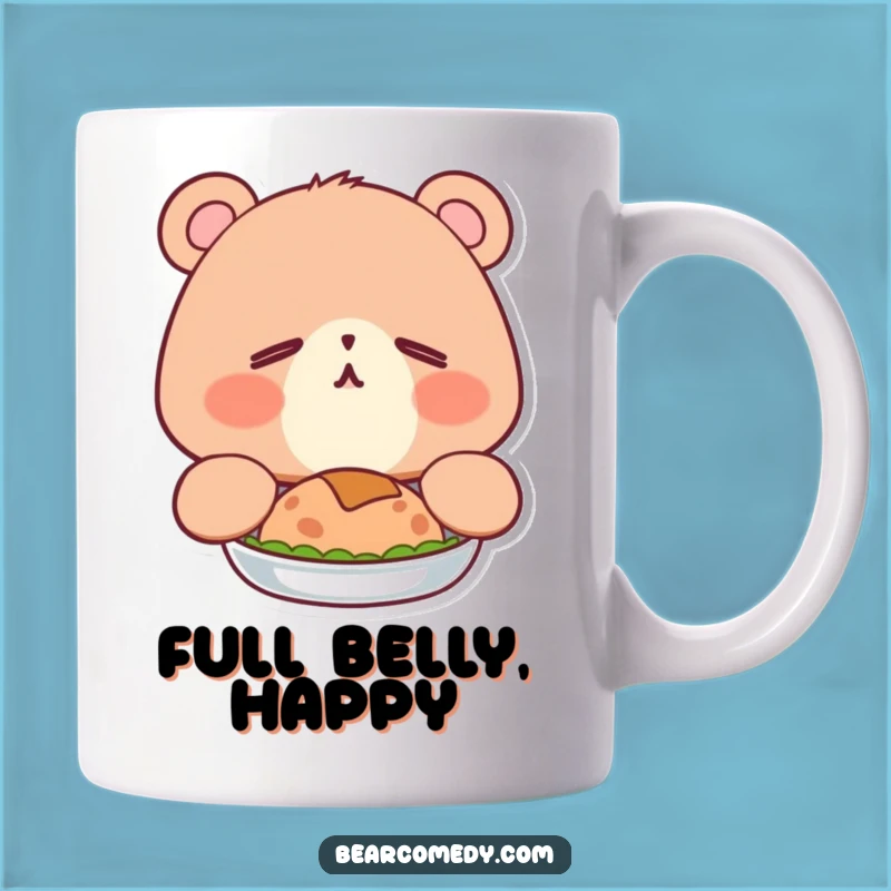 Funny Sleepy Bear Yawn Mug: A Hilarious and Funny Gift for Post-Meal Bliss