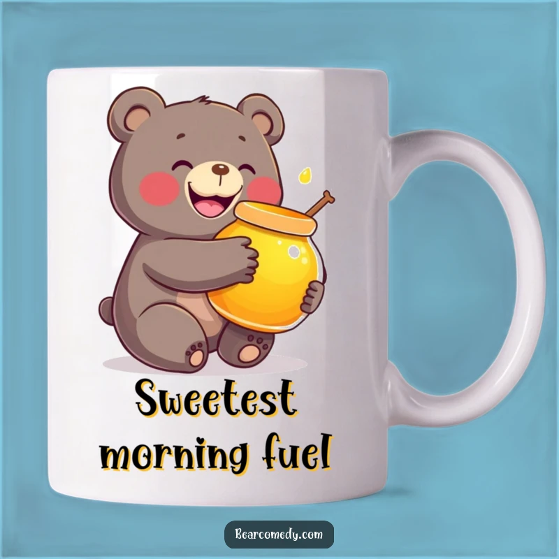 Funny Honey Bear Mug: Adorable & Hilarious Gift for Sweet Tooth Lovers