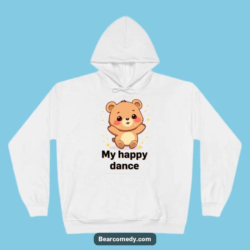 Funny Pollen Bear Hoodie: Cozy Comfort Wrapped in Nature's Sparkle, Ideal Gift
