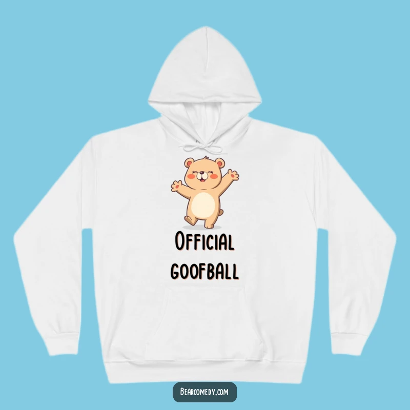 Funny Bear Dancing Hoodie: Cozy Cartoon Character Sweatshirt for Laughs