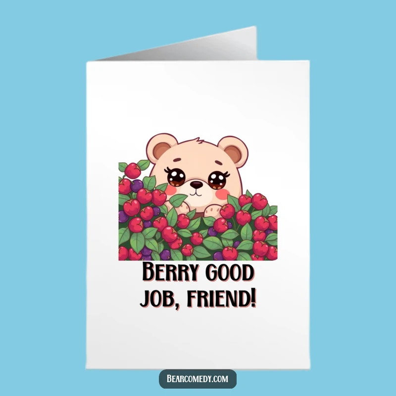 Free Printable Curious Bear Congrats Card: Funny Downloadable Discovery Gift
