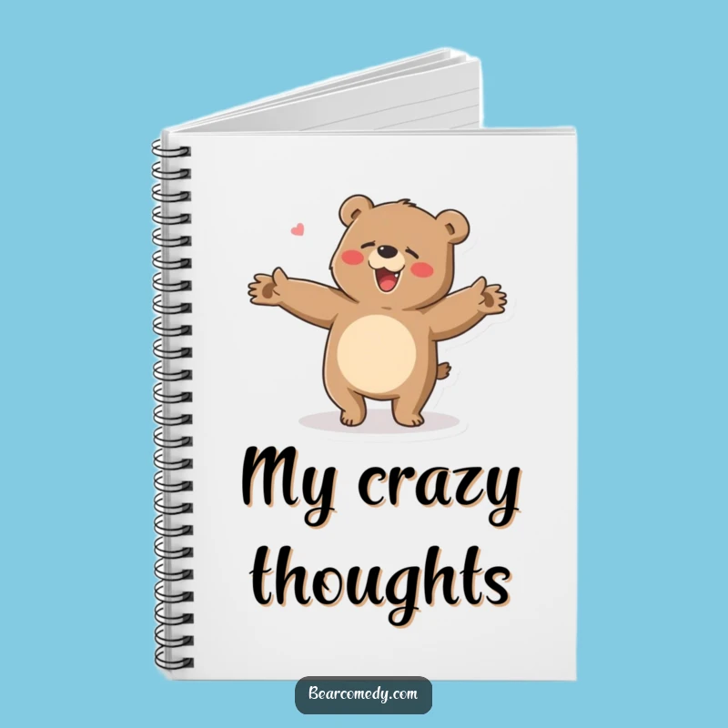 Funny Bear Dance Moves Journal: Capture Your Groovy Ideas Hilariously