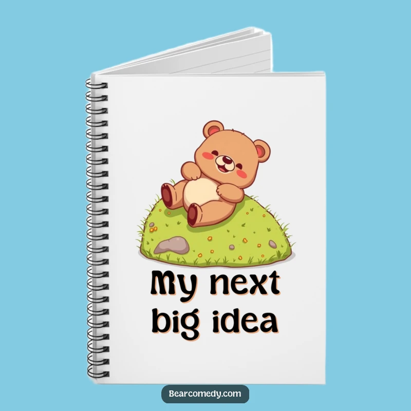 Funny Bear Rolling Notebook: Creative Creature Journal for the Perfect Funny Gift!
