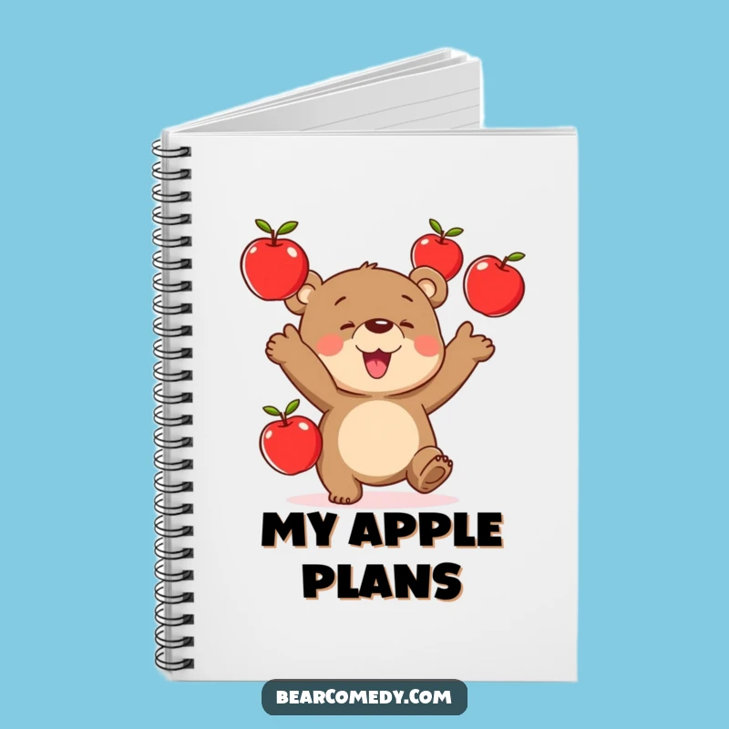 Funny Juggling Bear Notebook: Capture Your Playful Ideas with Hilarious Style
