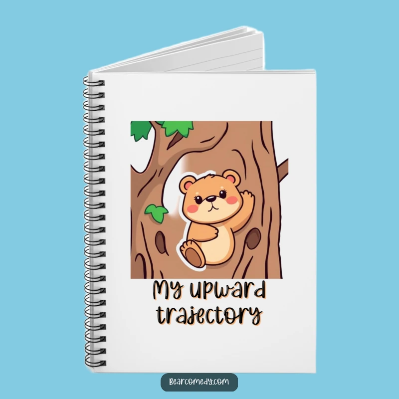 Funny Bear Climbing Notebook: Motivating Animal Journal for the Perfect Funny Gift!