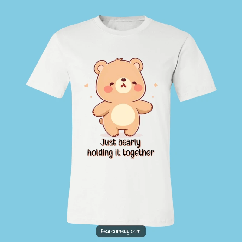 Funny Bear Dance T-Shirt - Cheerful Hum, Swaying Breeze, Hilarious Gift