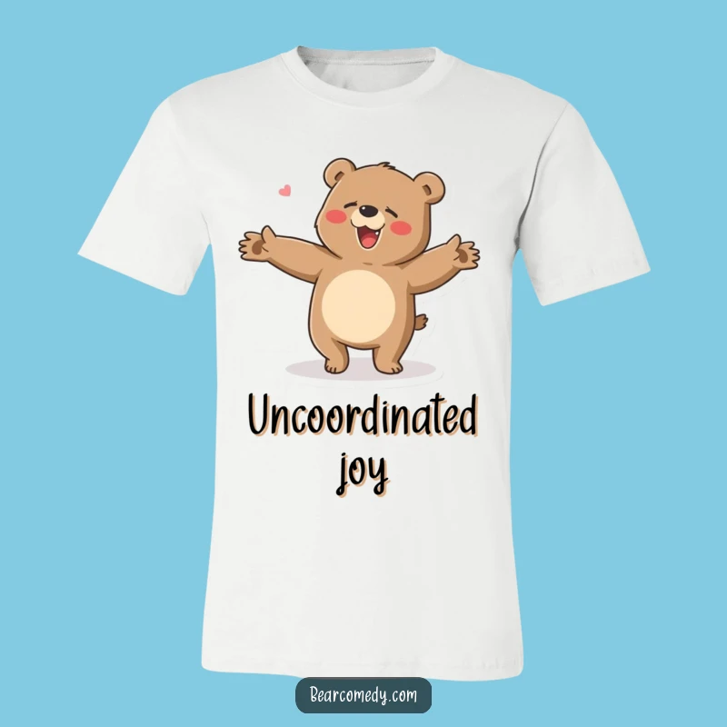 Funny Bear's Happy Jig T-Shirt: Wear Your Joyful Chaos Hilariously